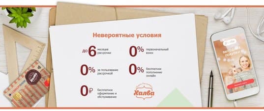 Условия карты Халва