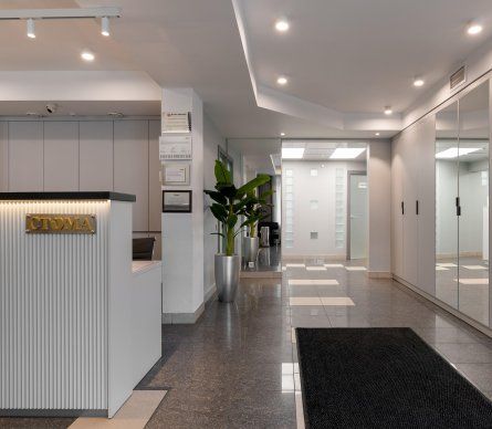 Клиника на Коломяжском. Аллея Поликарпова, дом 2, литер А.